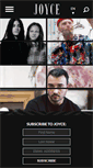 Mobile Screenshot of joyce.com